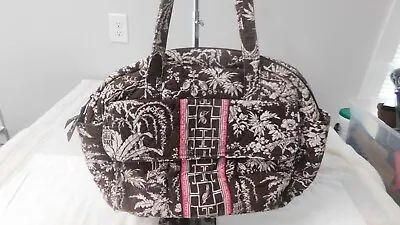 Vera Bradley Bowler Style Diaper Bag Imperial Toile VGUC • $9.99