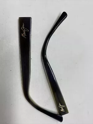 Maui Jim Black Coral Mj 149-2m Gray Temple Arm Parts O979 • $40.25