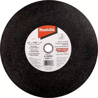 5 Pack Makita Chop Saw Metal 14-Inch Cut-Off Blade Cuts Steel Angle Iron • $24.82