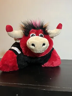 My Pillow Pets NBA Chicago Bulls Mascot Benny The Bull 18  Plush Pillow • $5