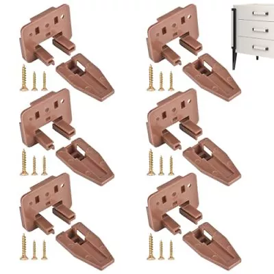 Drawer Track Guide And Glides 6 Set 6 For Kenlin Rite-Trak I Brown  • $16.77