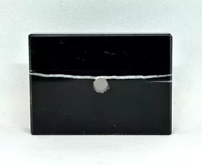 Black Marble Trophy Base - 1 Hole - 3.5 X2.5  • $4