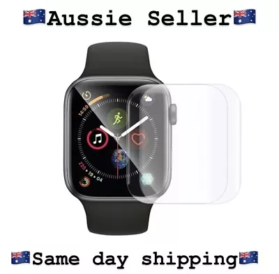 $5.49 • Buy 1x APPLE WATCH HD SCREEN PROTECTOR HYDROGEL - 38mm, 40mm, 42mm, 44mm, BRAND NEW