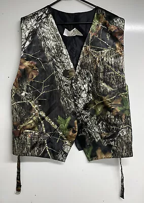 Mossy Oak Camo Formal Men's XL Suit Tuxedo Vest • $17