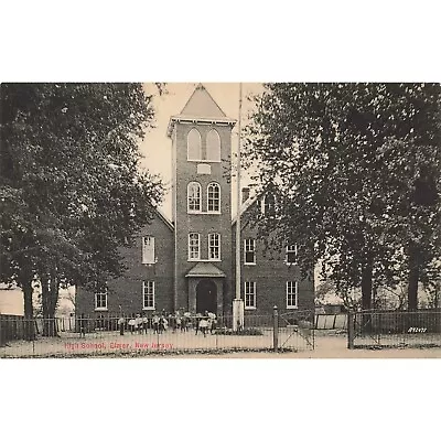 Postcard High School Elmer New Jersey Vintage Divided Back RPPC Unposted • $6.64