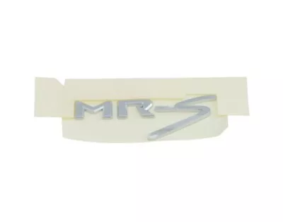 Toyota JDM 99-07 MR2 Spyder MRS Rear Emblem Badge Chrome MR-S ZZW30  JDM • $45