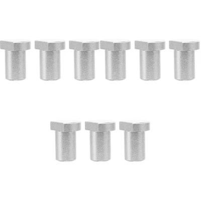 $28.60 • Buy 9 Pcs  Dog Hole Clamp Aluminum Alloy Workbench Stopper 19mm Bench Brake Insert