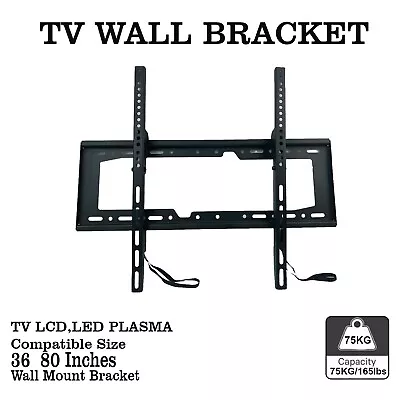 TV Wall Bracket Mount Tilt For 36 38 40 42 46 50 55 80 65INCH SONY LG Samsung UK • £12.99