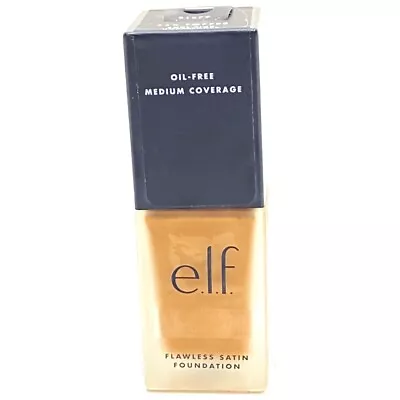 E.l.f. Flawless Satin Foundation Oil-Free Medium Coverage 350 TOFFEE • $7.89