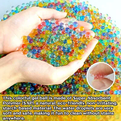 $16.12 • Buy 1000000 Orbeez Water Expanding Balls Jelly Magic Beads Bio Soil Gel Vase Ball