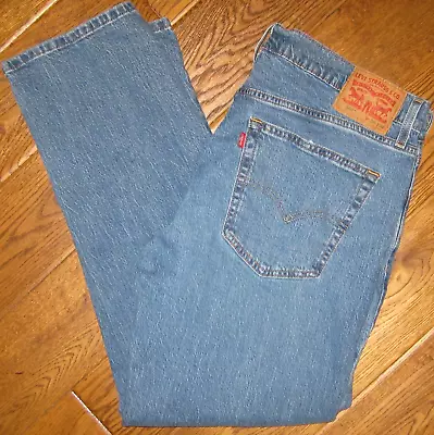 LEVI'S 559 Relaxed Straight Jeans 36 X 30 Stretch Medium Wash Zip Fly • $16.99