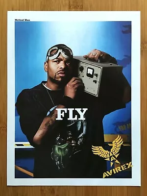 2005 Method Man  FLY  Avirex Print Ad/Poster Official Music Rap Artist Promo Art • $14.99