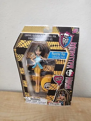 Monster High Cleo De Nile Monster Pen Fashionably Fierce RARE NIB • $39.99