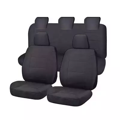 Heavy Duty Canvas Seat Covers For Mazda Bt50 Ur Series Dual Cab (09/2015-2020) • $130.35