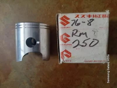 76-78 NOS Genuine Suzuki Piston Standard (STD) RM250 RM 250 VINTAGE  • $19.99