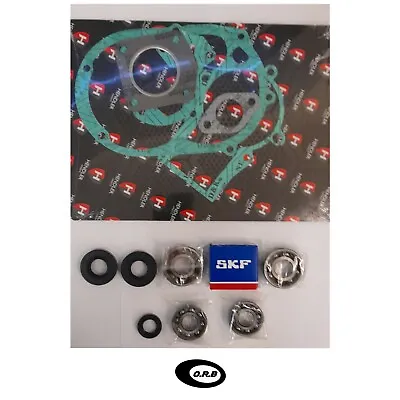  Franco Morini S5N/E Rebuild Kit Gaskets Seals Bearings.GrizzlyLem 50cc • $86.54