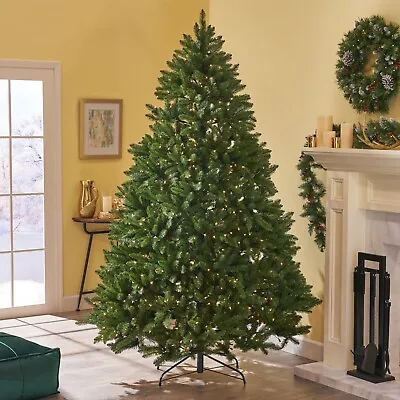 7-ft Norway Spruce Pre-Lit Or Unlit Hinged Artificial Christmas Tree • $87.40