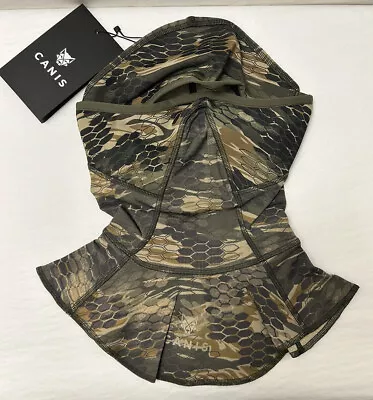 New Canis Camo Hunting Balaclava Tough Gear Stormproof Size S / M  (G15-19) • $11.95