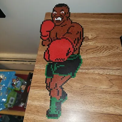 £52.62 • Buy Mike Tyson's Punch-out Mike Tyson Perler Bead 8 Bit Wall Pixel Art Nintendo NES 