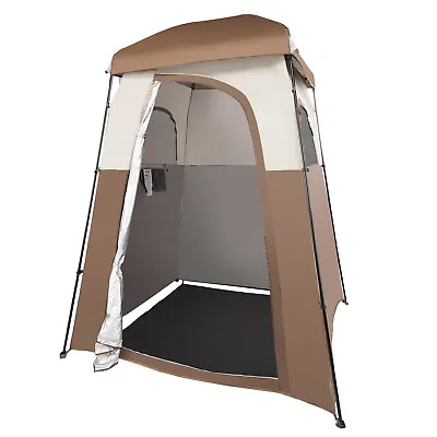VEVOR Camping Shower Tent Privacy Tent 1 Room Oversize Outdoor Portable Shelter • £49.67