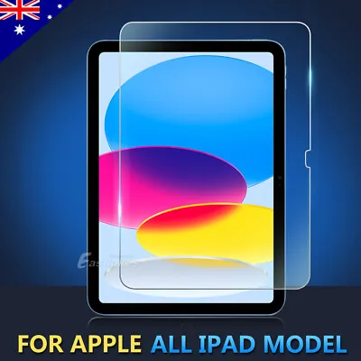 1x/2x For IPad 10th 9th 8th 7th 6th 5th Air Mini Tempered Glass Screen Protector • $12.75