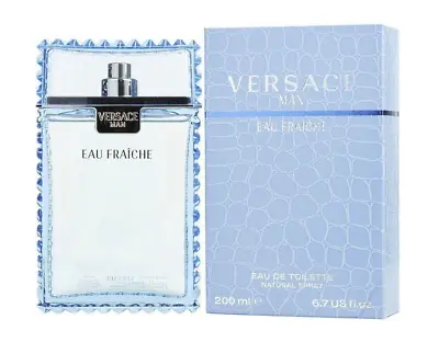 Versace Man Eau Fraiche By Versace EDT Spray For Men 6.7oz New Sealed Box • $76.57