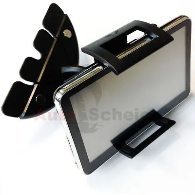 CD DVD Slotted Satnav Holder Bracket For Tomtom Pro 5150 Truck Live Lorry GPS • £12.37