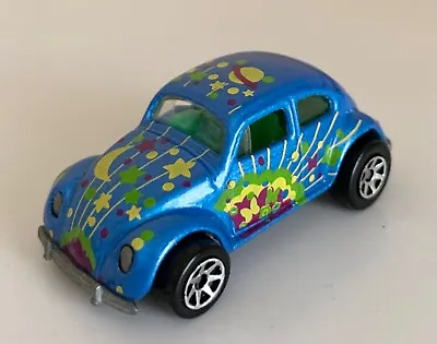 Hot Wheels #398 VW Bug Volkswagen Beetle Blue 1:64 Diecast Car • $6.50
