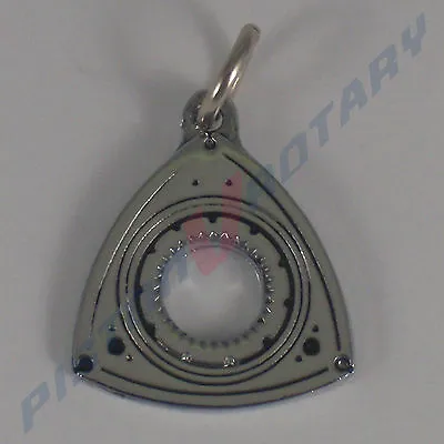 ROTOR Charm Pendant New Chrome For Rotary Mazda RX3 RX2 R100 RX4 Necklace Engine • $9.60