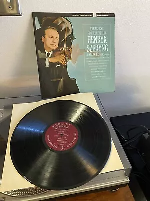 Treasures For The Violin Henryk Szeryng Lp Mercury Sr90367 Stereo - Rare 1964 • $40