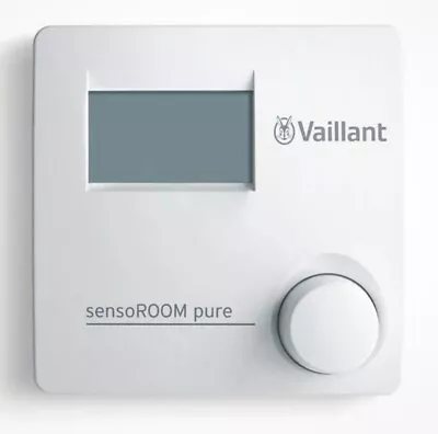 Vaillant SensoROOM Pure VRT50/2 Digital Room Thermostat - Part No 0010038663 • £55