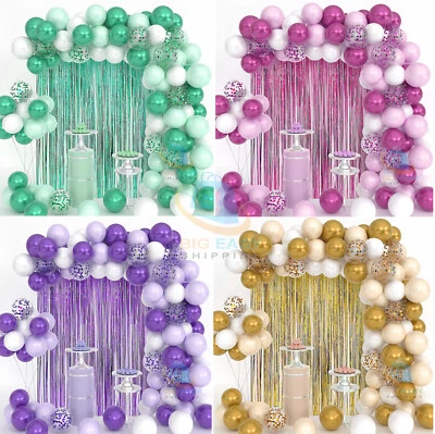 £6.99 • Buy Balloon Arch Kit + Balloons Garland Birthday Wedding Party Baby Shower Decor UK