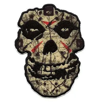 The Misfits Chrystal Lake Skull Patch Jason Voorhees Horror Sublimated Embroider • $11.99