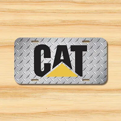 Cat License Plate Vehicle Auto Tag Excavator Caterpillar Tractor FREE SHIPPING • $15.99