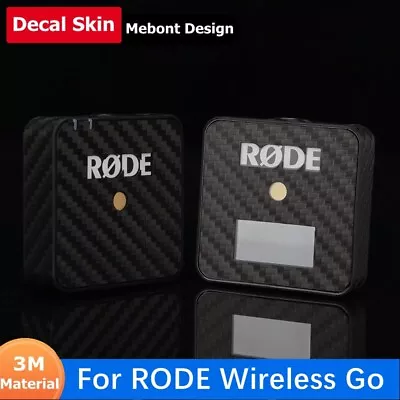 Mebont Decal Skin For RODE Wireless Go Microphone MIC Sticker Vinyl Wrap Film • $16.99