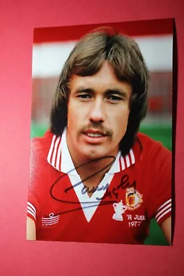 Sammy McIlroy MBE (Manchester United) Signed Photo • £2