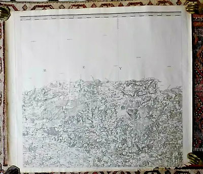 1825 Greenwood Sheet 2 Large Map Sussex Horsham East Grinstead Old Antique RARE • £75