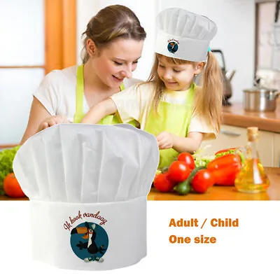 Kids Chef Hat Infant Fancy Dress Outfit Toddler Cosplay Carnival Party Clothe ~L • £4.95