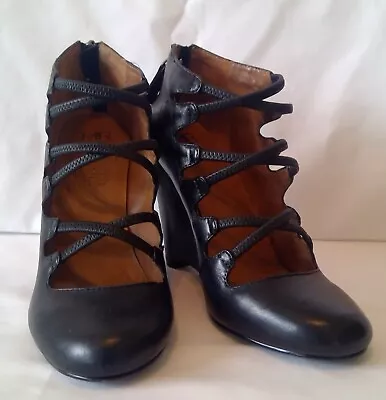 MRKT Brand Black JACEY Strappy Shoes Size 37 - NEW • $29