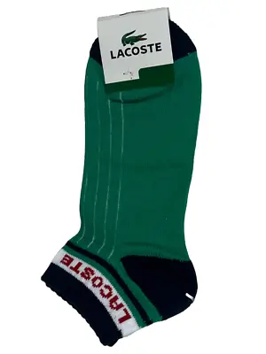Lacoste Green FLO Trainer Socks • £7.99