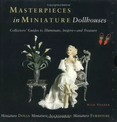 Masterpieces In Miniature: Dollhouses: 3 Vol. Boxed Set By Forder Nick Book The • $9.91