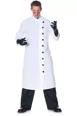 It's Alive Button Front Lab Coat Mad Scientist Halloween Costume Adult Men • $16.49