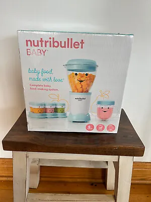NEW IN BOX NutriBullet Baby NBY-50100P Baby Food Blender - Blue • $34.99
