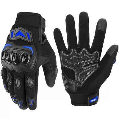 Motorcycle Gloves Touchscreen Motorbike Tactical Full Finger Glove For Dirt Bike • $9.99