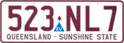 Ev Electric Vehicle Number Plate Sticker Labels X 2 Petrol / Hybrid • $4.32