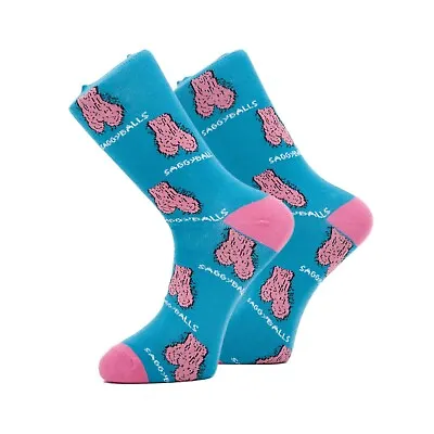 Novelty Men's Socks Funny Rude Design Brilliant Birthday Gift Idea For Him • £6.95