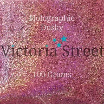 Victoria Street Glitter 100g In Holographic - Premium Quality Hologram Craft • £4.49