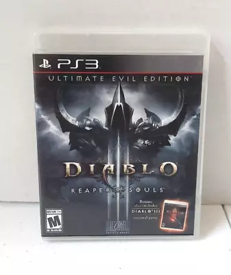 Diablo III: Reaper Of Souls Ultimate Evil Edition Sony PS3 Untested No Manual • $7.99