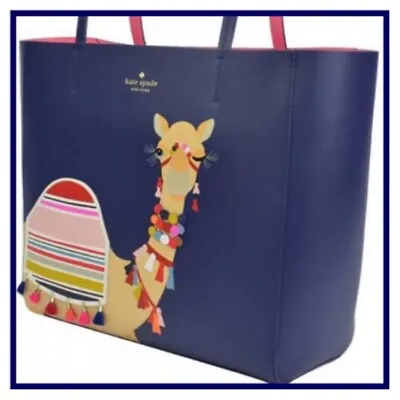 $298 • Buy NWT Kate Spade CAMEL Spice Things Up LUVVIE Len LEATHER Tote Bag $329-LAST ONE!