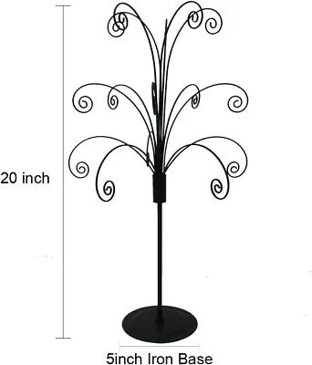 Ornament Tree Display Stand Metal Halloween Christmas Wire Hanger 20 Inches • $31.01